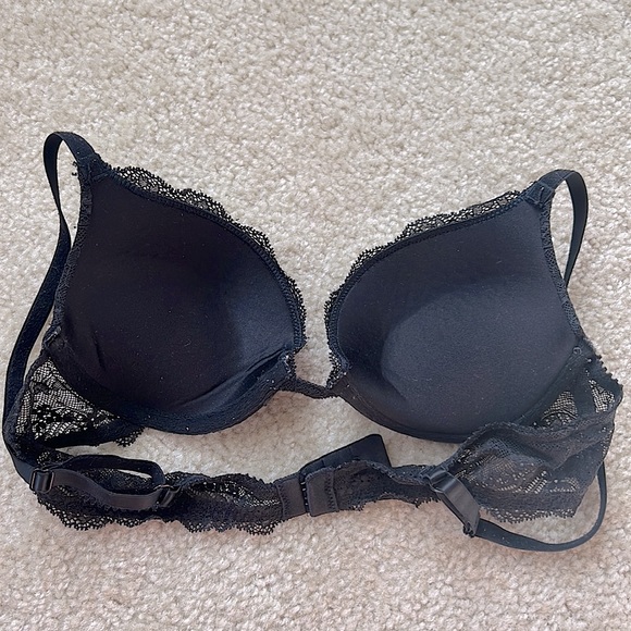 GapBody Favorite Ultra Push-up Black Bra 34A - Picture 6 of 9